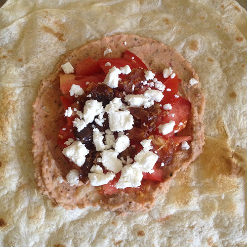 Basil/Radish Hummus