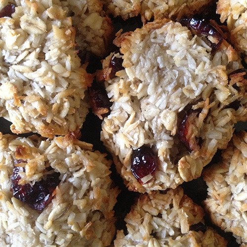 Banana Coconut Cookies